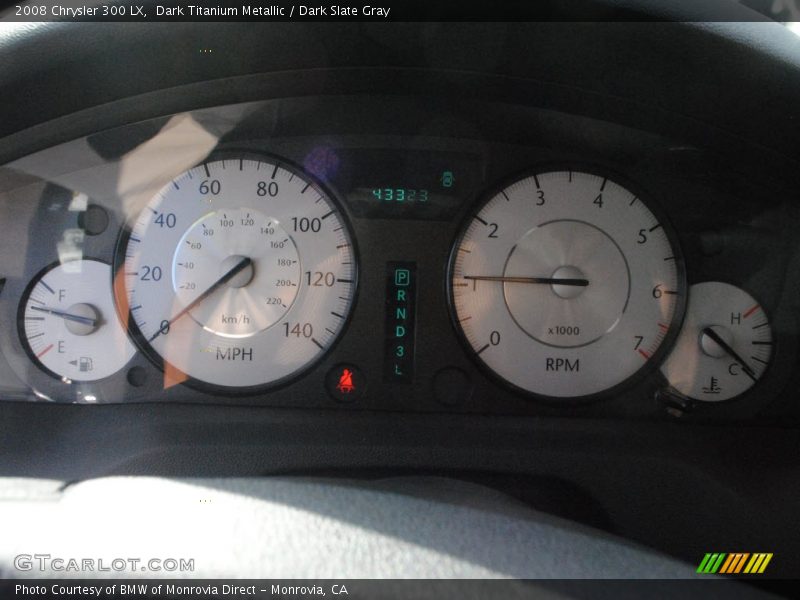 Dark Titanium Metallic / Dark Slate Gray 2008 Chrysler 300 LX