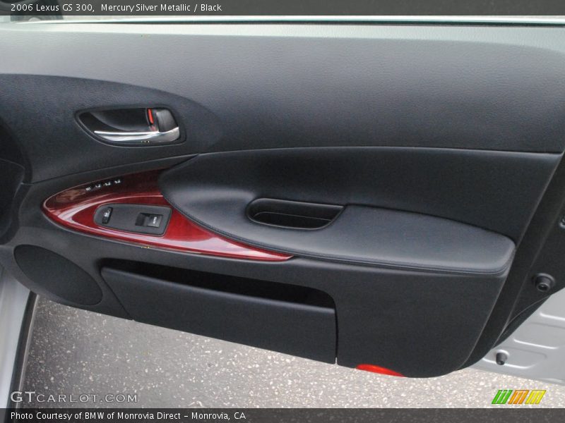 Mercury Silver Metallic / Black 2006 Lexus GS 300