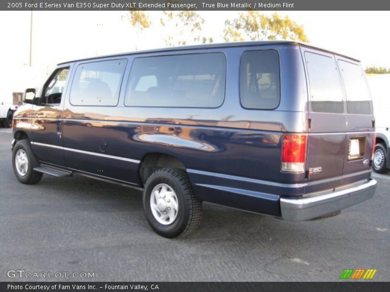  2005 E Series Van E350 Super Duty XLT Extended Passenger True Blue Metallic