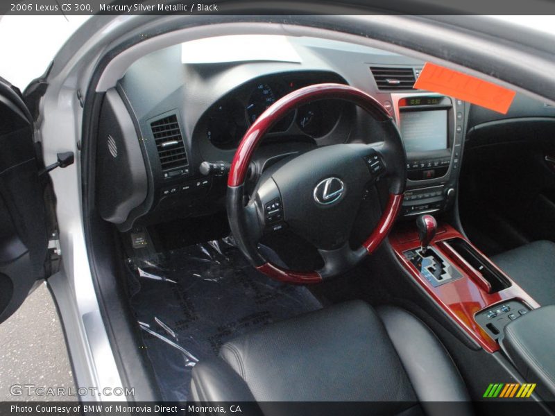 Mercury Silver Metallic / Black 2006 Lexus GS 300