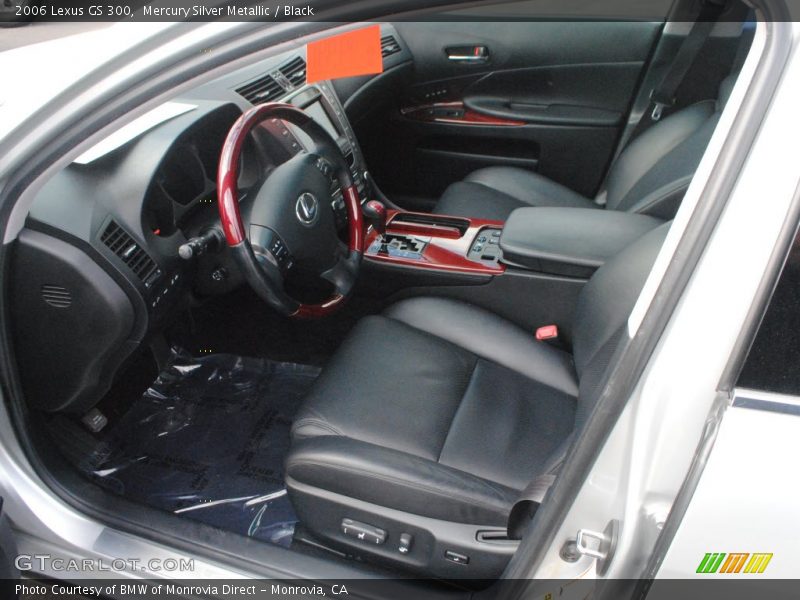 Mercury Silver Metallic / Black 2006 Lexus GS 300
