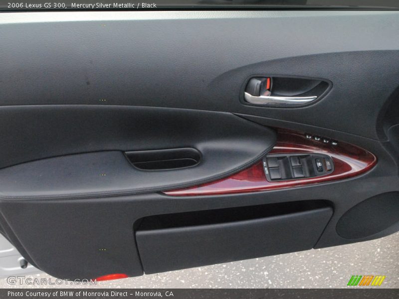 Mercury Silver Metallic / Black 2006 Lexus GS 300