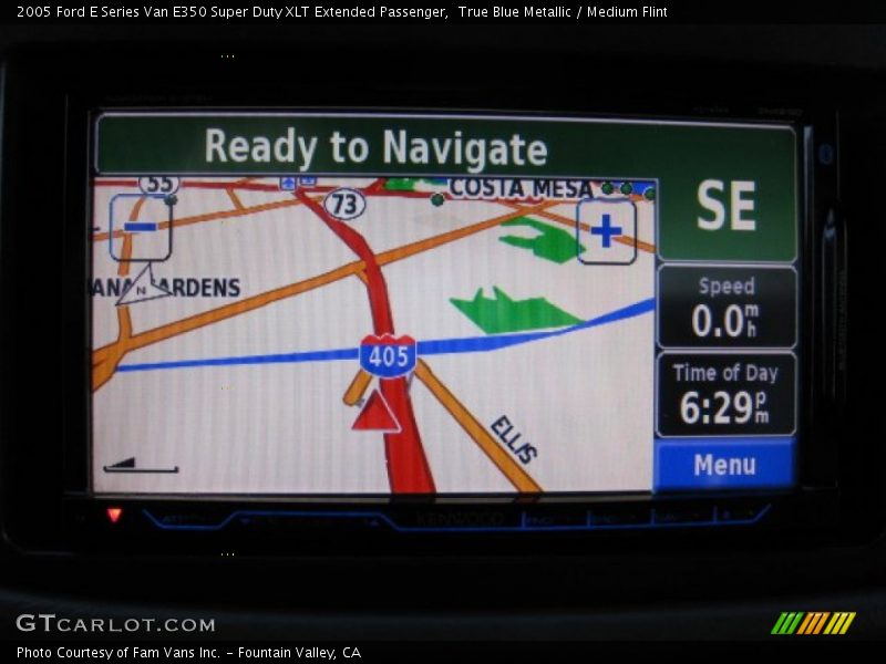 Navigation of 2005 E Series Van E350 Super Duty XLT Extended Passenger