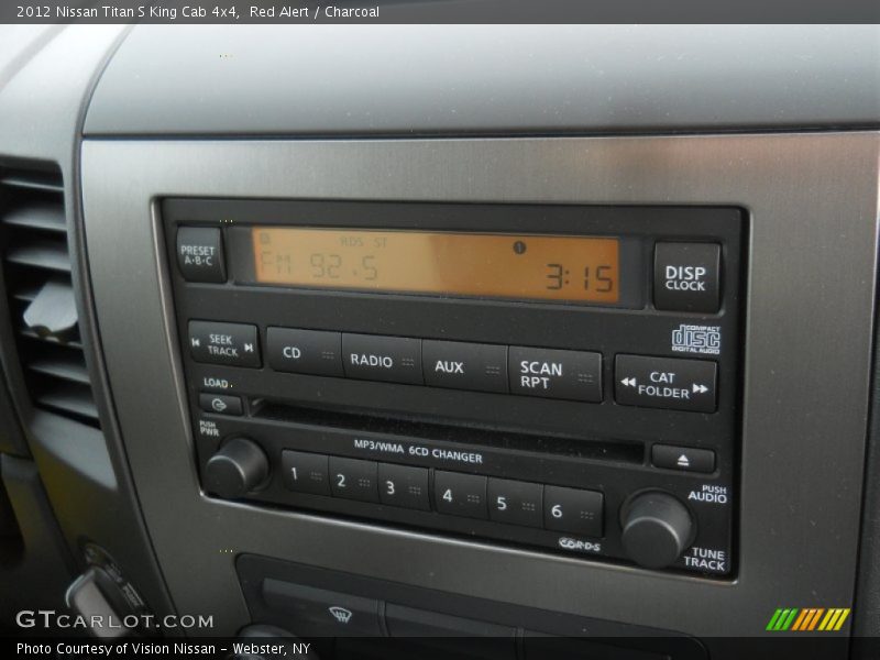 Audio System of 2012 Titan S King Cab 4x4