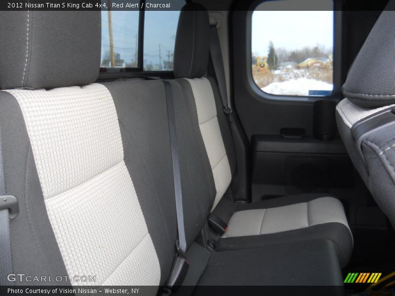 2012 Titan S King Cab 4x4 Charcoal Interior