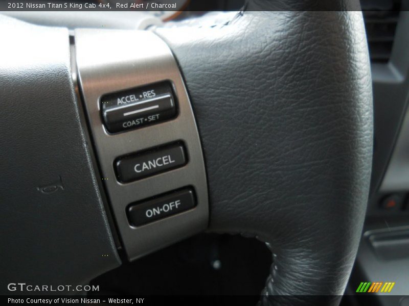 Controls of 2012 Titan S King Cab 4x4