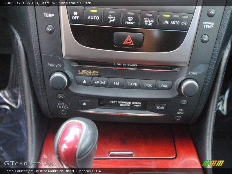 Mercury Silver Metallic / Black 2006 Lexus GS 300