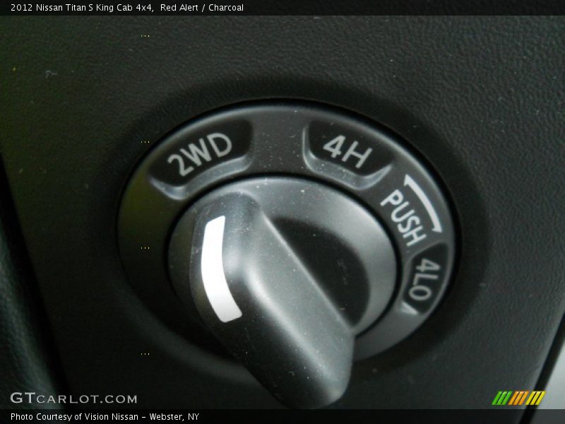 Controls of 2012 Titan S King Cab 4x4