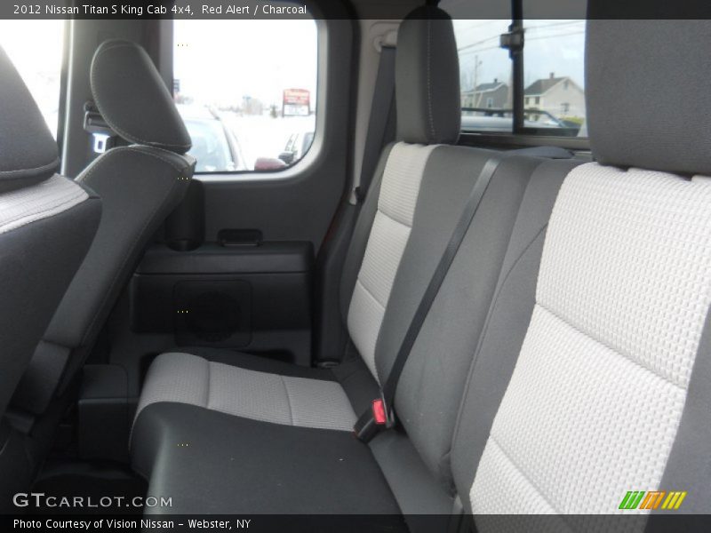  2012 Titan S King Cab 4x4 Charcoal Interior