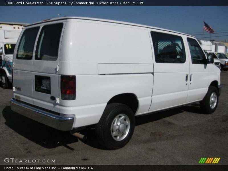 Oxford White / Medium Flint 2008 Ford E Series Van E250 Super Duty Commericial