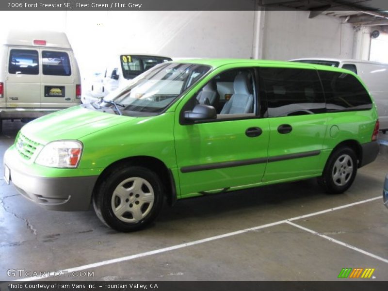 Fleet Green / Flint Grey 2006 Ford Freestar SE