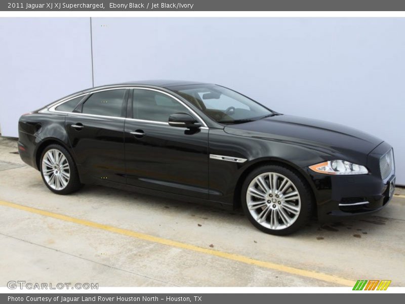  2011 XJ XJ Supercharged Ebony Black