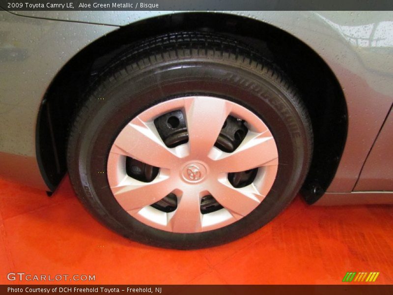 Aloe Green Metallic / Bisque 2009 Toyota Camry LE