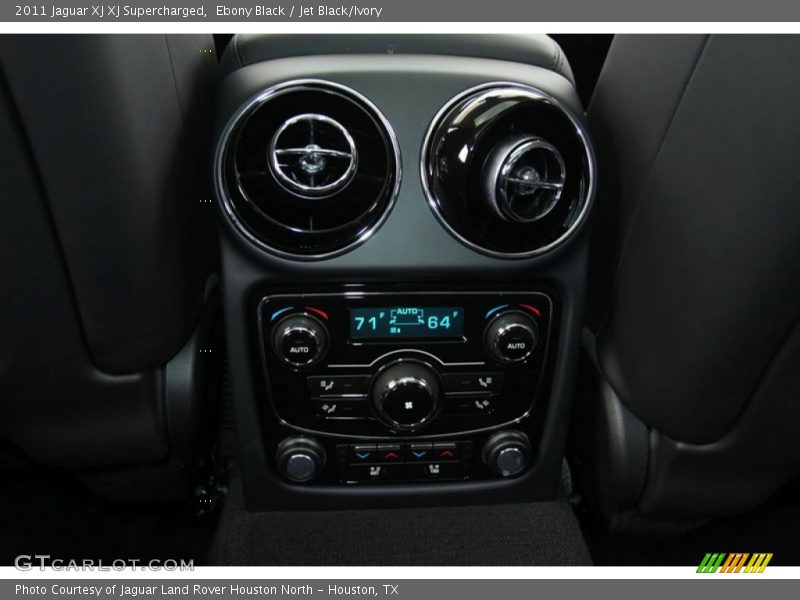 Ebony Black / Jet Black/Ivory 2011 Jaguar XJ XJ Supercharged