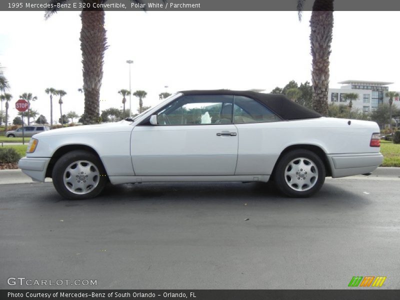  1995 E 320 Convertible Polar White
