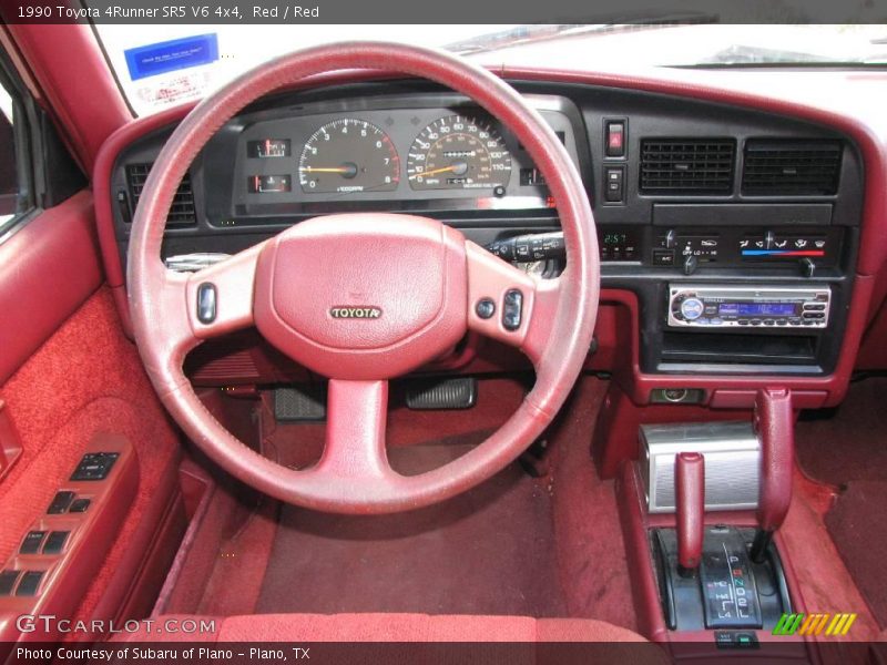 Red / Red 1990 Toyota 4Runner SR5 V6 4x4