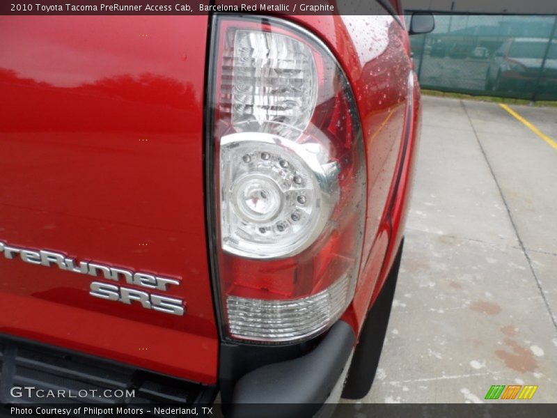 Barcelona Red Metallic / Graphite 2010 Toyota Tacoma PreRunner Access Cab
