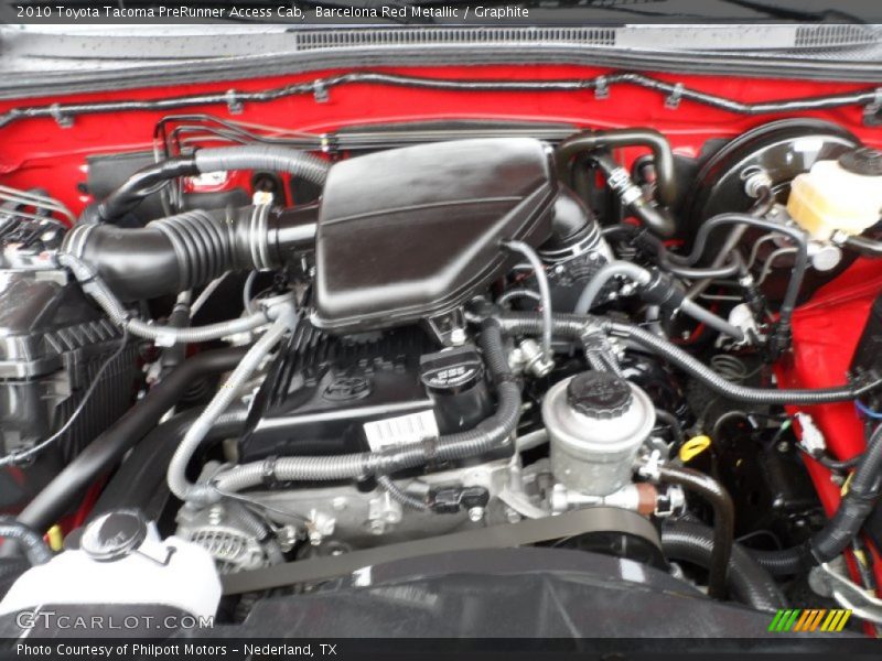 Barcelona Red Metallic / Graphite 2010 Toyota Tacoma PreRunner Access Cab