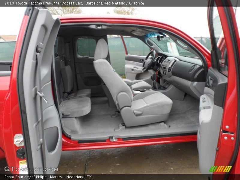  2010 Tacoma PreRunner Access Cab Graphite Interior