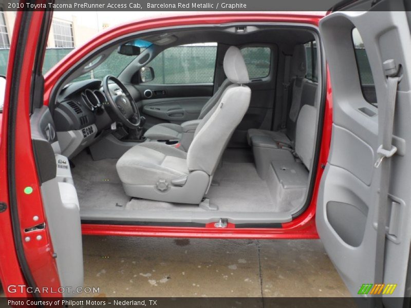  2010 Tacoma PreRunner Access Cab Graphite Interior