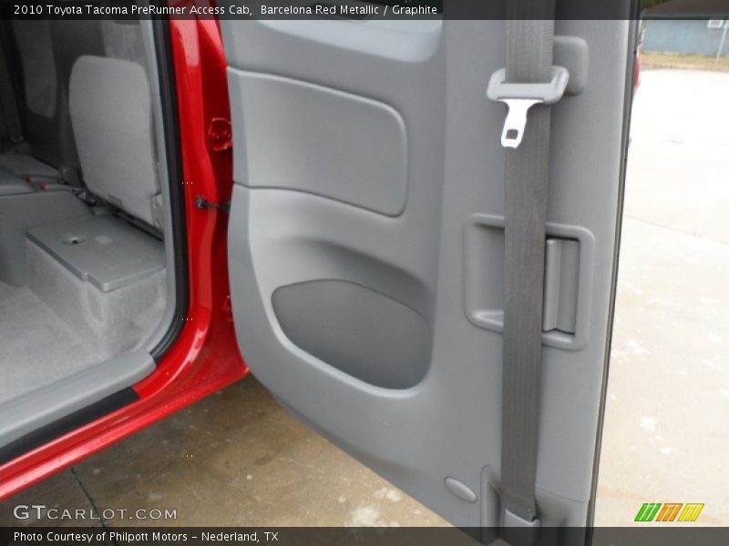 Barcelona Red Metallic / Graphite 2010 Toyota Tacoma PreRunner Access Cab
