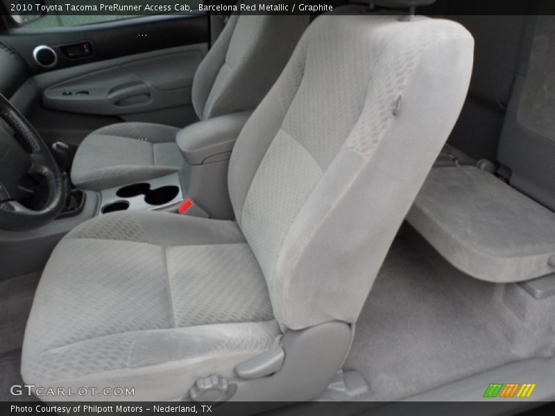 Barcelona Red Metallic / Graphite 2010 Toyota Tacoma PreRunner Access Cab