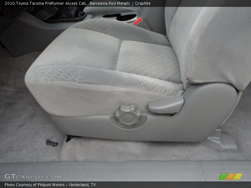 Barcelona Red Metallic / Graphite 2010 Toyota Tacoma PreRunner Access Cab