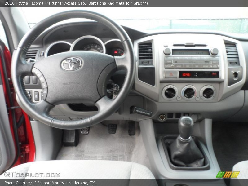 Barcelona Red Metallic / Graphite 2010 Toyota Tacoma PreRunner Access Cab