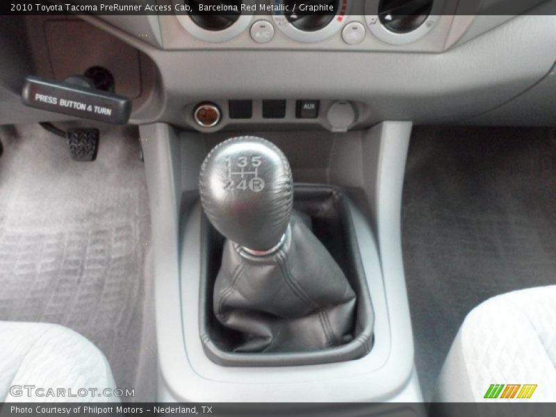  2010 Tacoma PreRunner Access Cab 5 Speed Manual Shifter