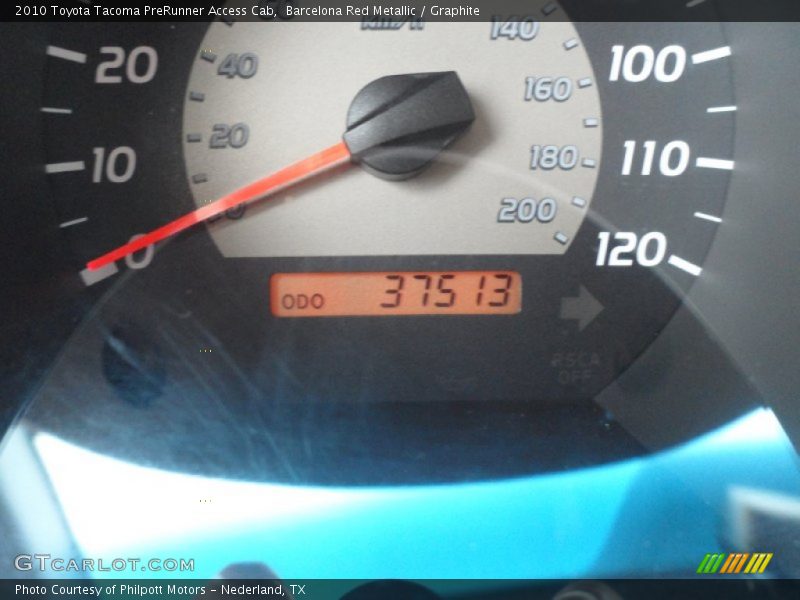 Barcelona Red Metallic / Graphite 2010 Toyota Tacoma PreRunner Access Cab
