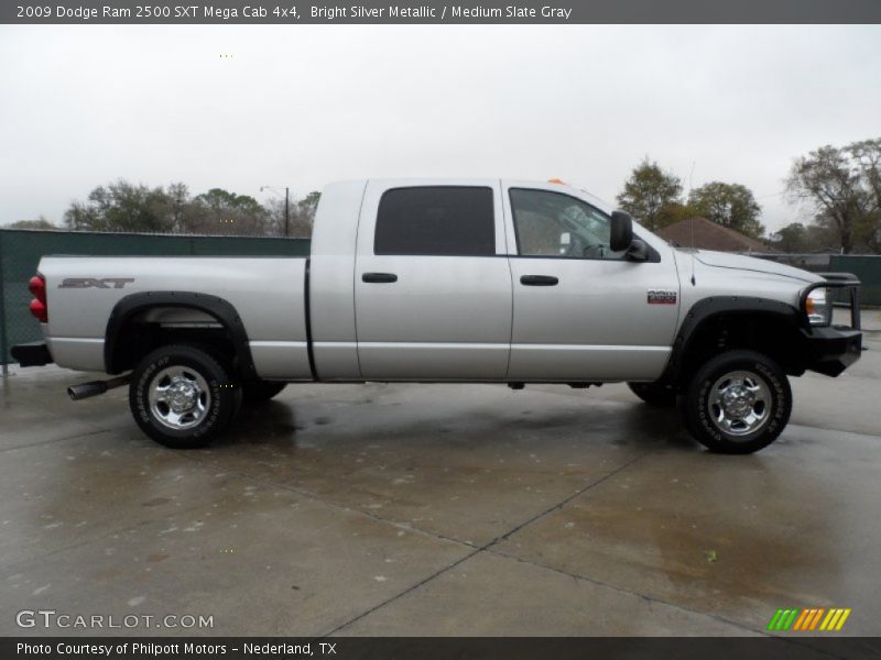  2009 Ram 2500 SXT Mega Cab 4x4 Bright Silver Metallic