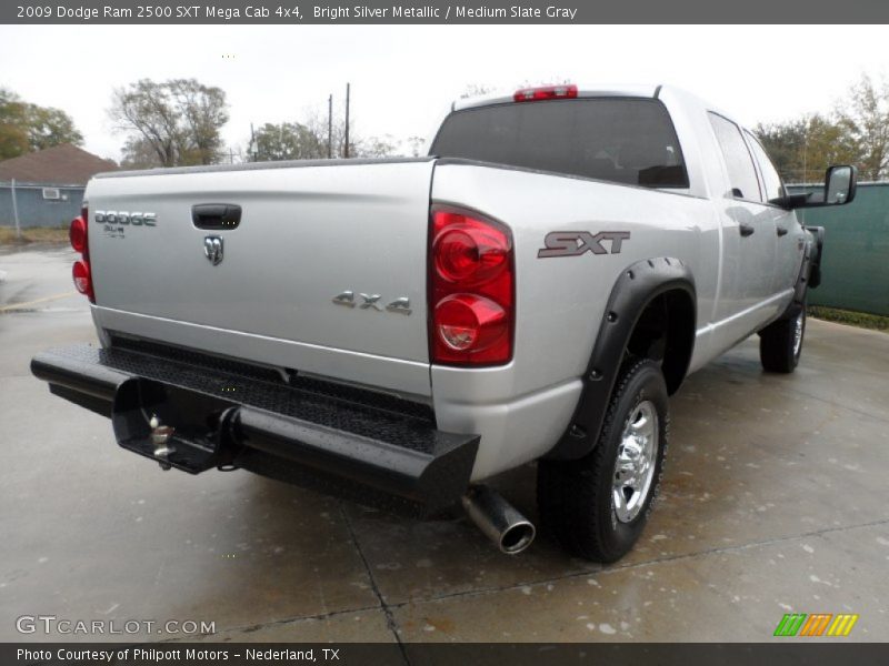  2009 Ram 2500 SXT Mega Cab 4x4 Bright Silver Metallic