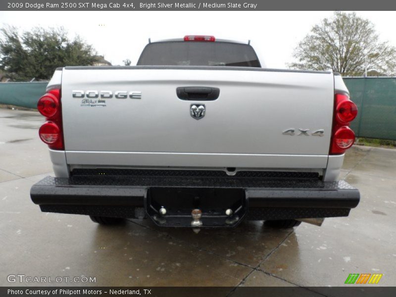 Bright Silver Metallic / Medium Slate Gray 2009 Dodge Ram 2500 SXT Mega Cab 4x4