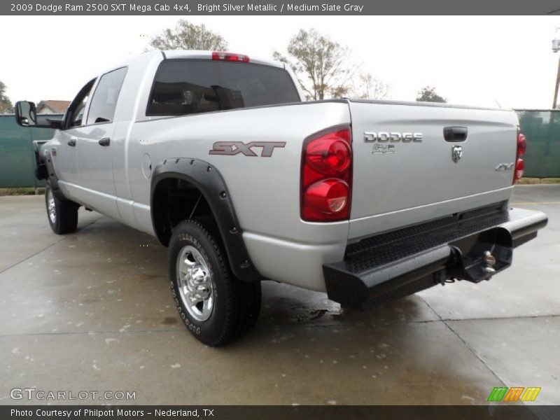 Bright Silver Metallic / Medium Slate Gray 2009 Dodge Ram 2500 SXT Mega Cab 4x4