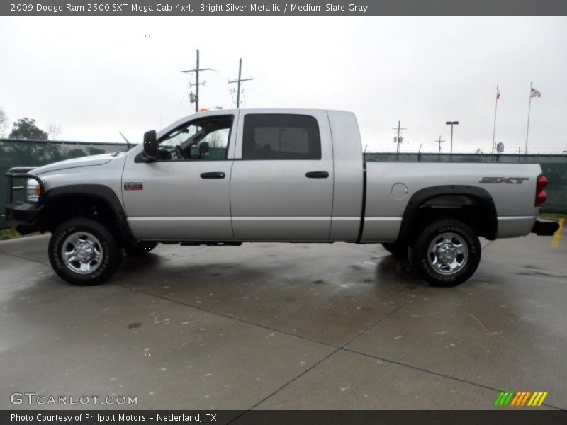  2009 Ram 2500 SXT Mega Cab 4x4 Bright Silver Metallic