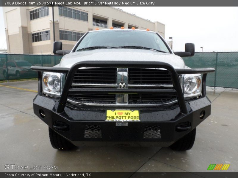 Bright Silver Metallic / Medium Slate Gray 2009 Dodge Ram 2500 SXT Mega Cab 4x4
