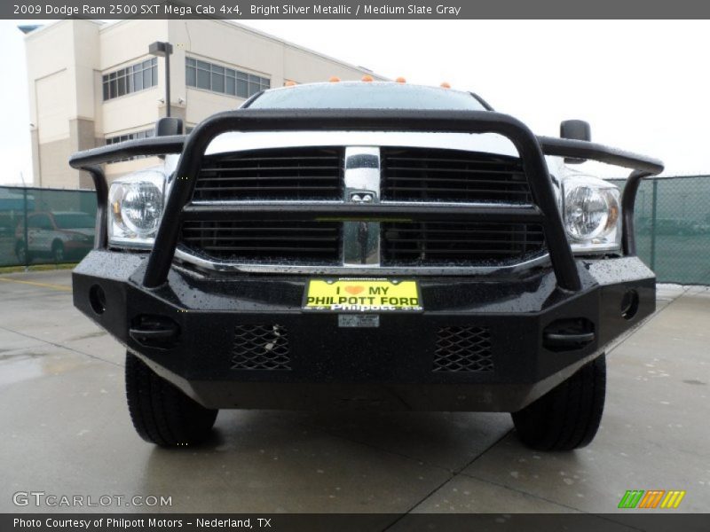 Bright Silver Metallic / Medium Slate Gray 2009 Dodge Ram 2500 SXT Mega Cab 4x4