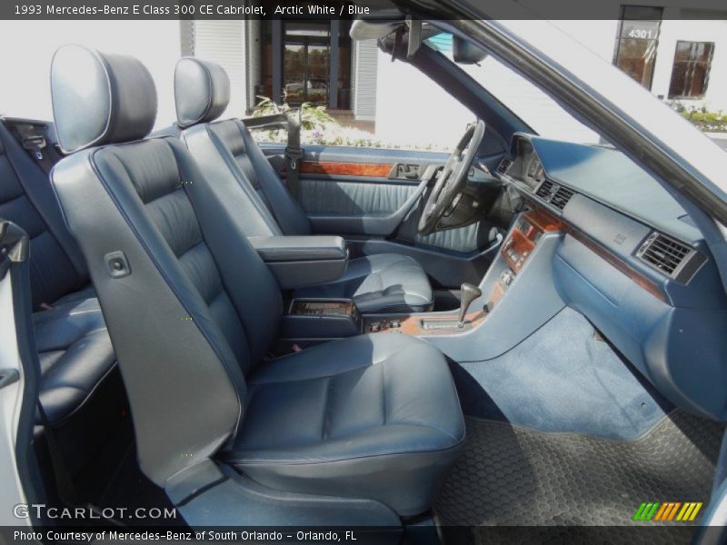 1993 E Class 300 CE Cabriolet Blue Interior