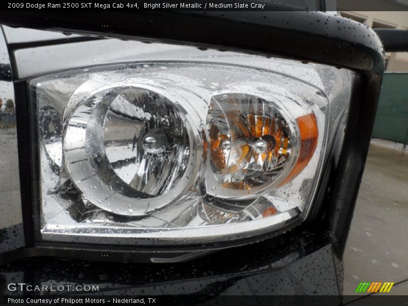 Bright Silver Metallic / Medium Slate Gray 2009 Dodge Ram 2500 SXT Mega Cab 4x4