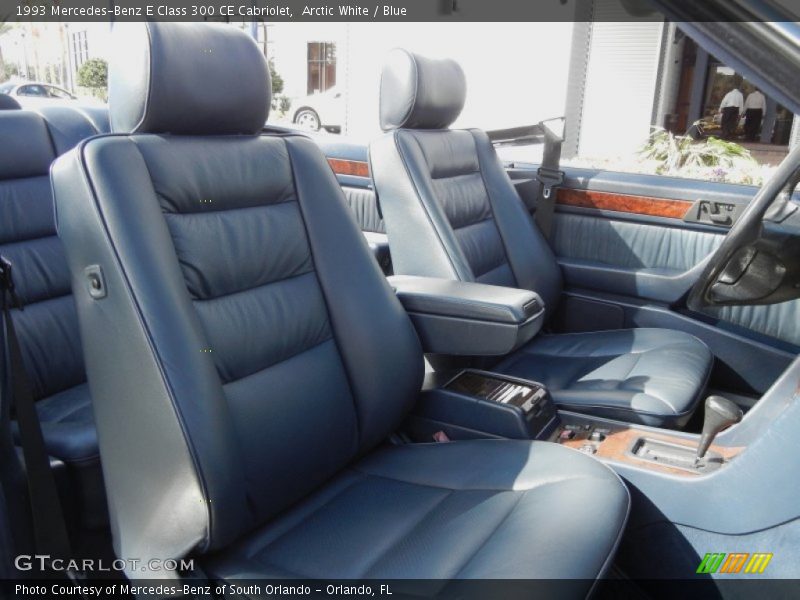 Front Seat of 1993 E Class 300 CE Cabriolet