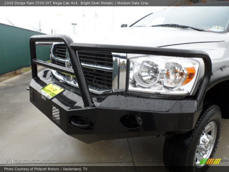 Bright Silver Metallic / Medium Slate Gray 2009 Dodge Ram 2500 SXT Mega Cab 4x4