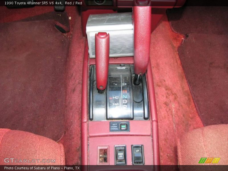 Red / Red 1990 Toyota 4Runner SR5 V6 4x4