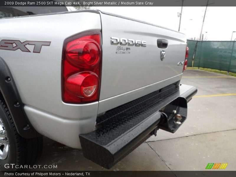 Bright Silver Metallic / Medium Slate Gray 2009 Dodge Ram 2500 SXT Mega Cab 4x4