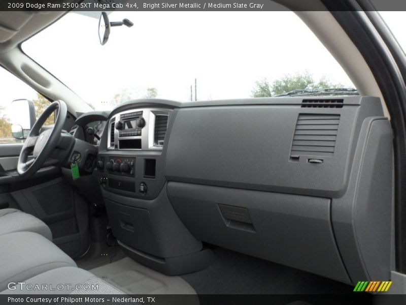 Bright Silver Metallic / Medium Slate Gray 2009 Dodge Ram 2500 SXT Mega Cab 4x4