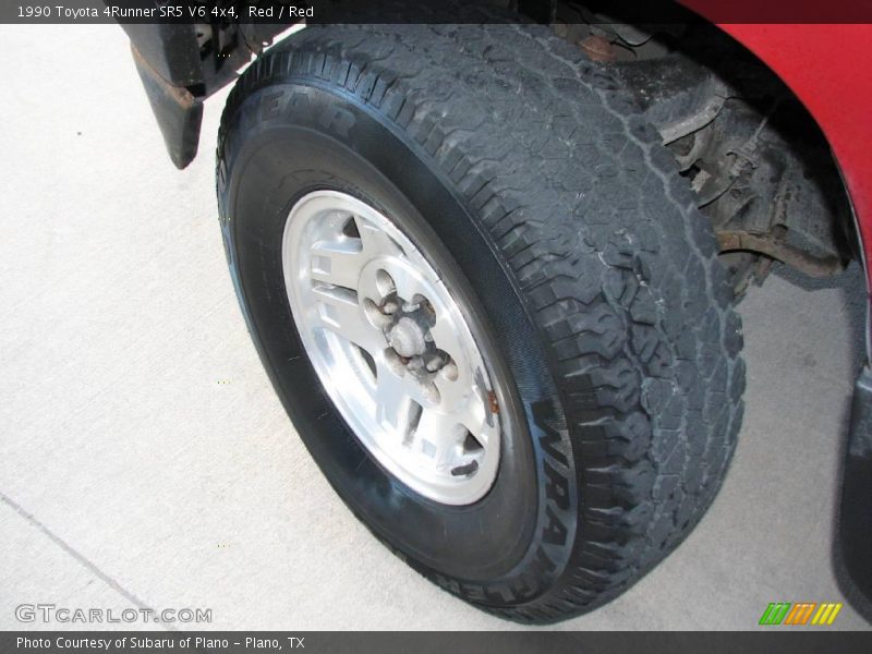 Red / Red 1990 Toyota 4Runner SR5 V6 4x4