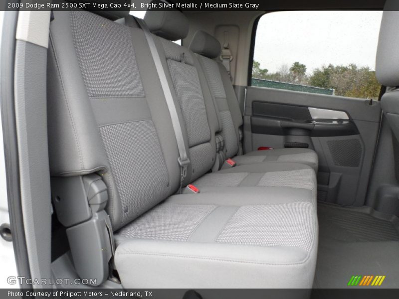 Rear Seat of 2009 Ram 2500 SXT Mega Cab 4x4