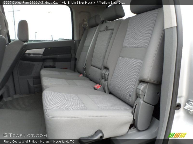 Rear Seat of 2009 Ram 2500 SXT Mega Cab 4x4
