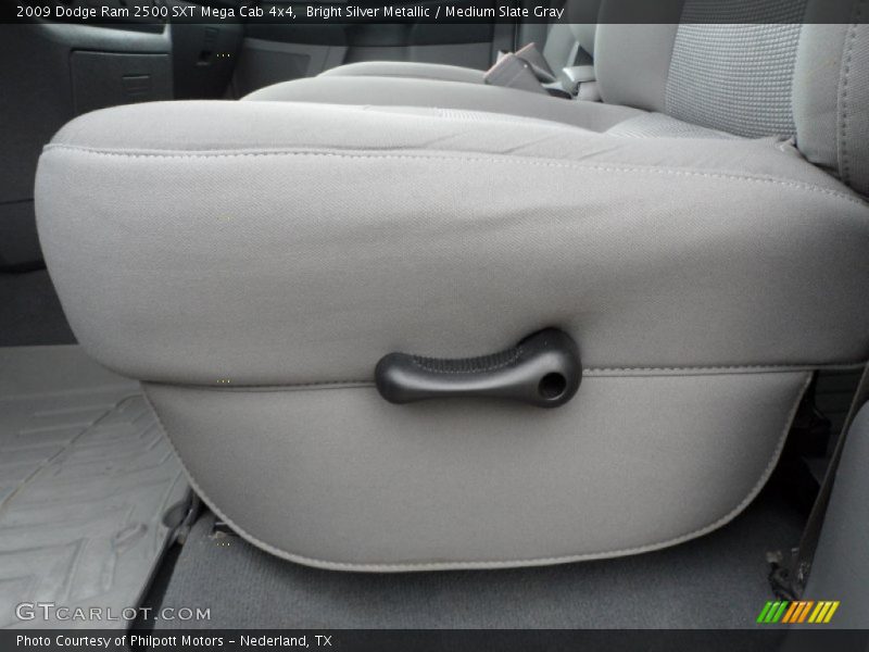 Bright Silver Metallic / Medium Slate Gray 2009 Dodge Ram 2500 SXT Mega Cab 4x4