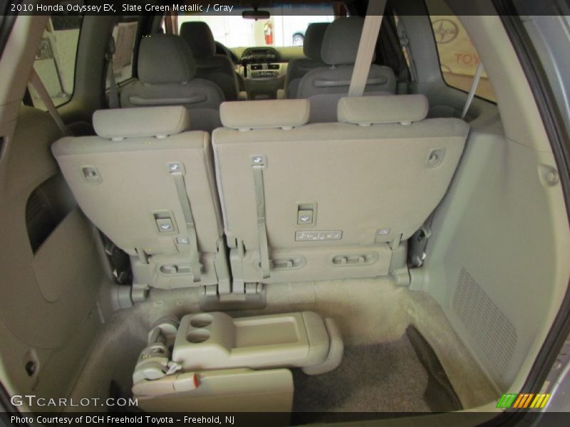 Slate Green Metallic / Gray 2010 Honda Odyssey EX