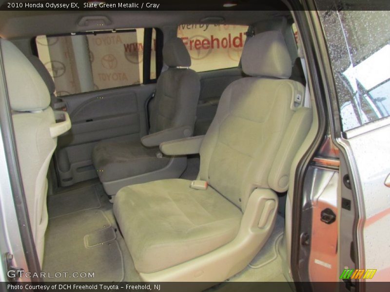 Slate Green Metallic / Gray 2010 Honda Odyssey EX